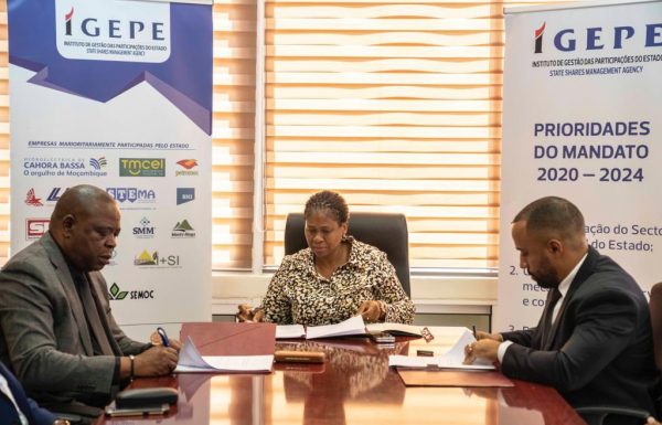 IGEPE ASSINA ACORDO COM O FNDS E A JAMPUR MOZAMBIQUE AGRO – INDUSTRIES LDA PARA O FOMENTO DA PRODUÇÃO E EXPLORAÇÃO DO COMPLEXO AGRO- INDUSTRIAL DE CHÓKWE